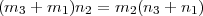 (m  + m  )n  = m (n  + n ) 3    1  2     2  3   1 